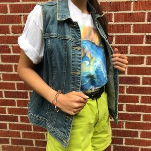 🌱Cute Tommy Hilfiger Jean Vest🌱